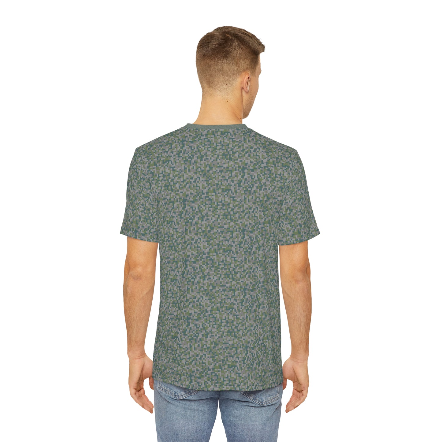 Anti-Facial Recognition Tee // Digital Camo Woods