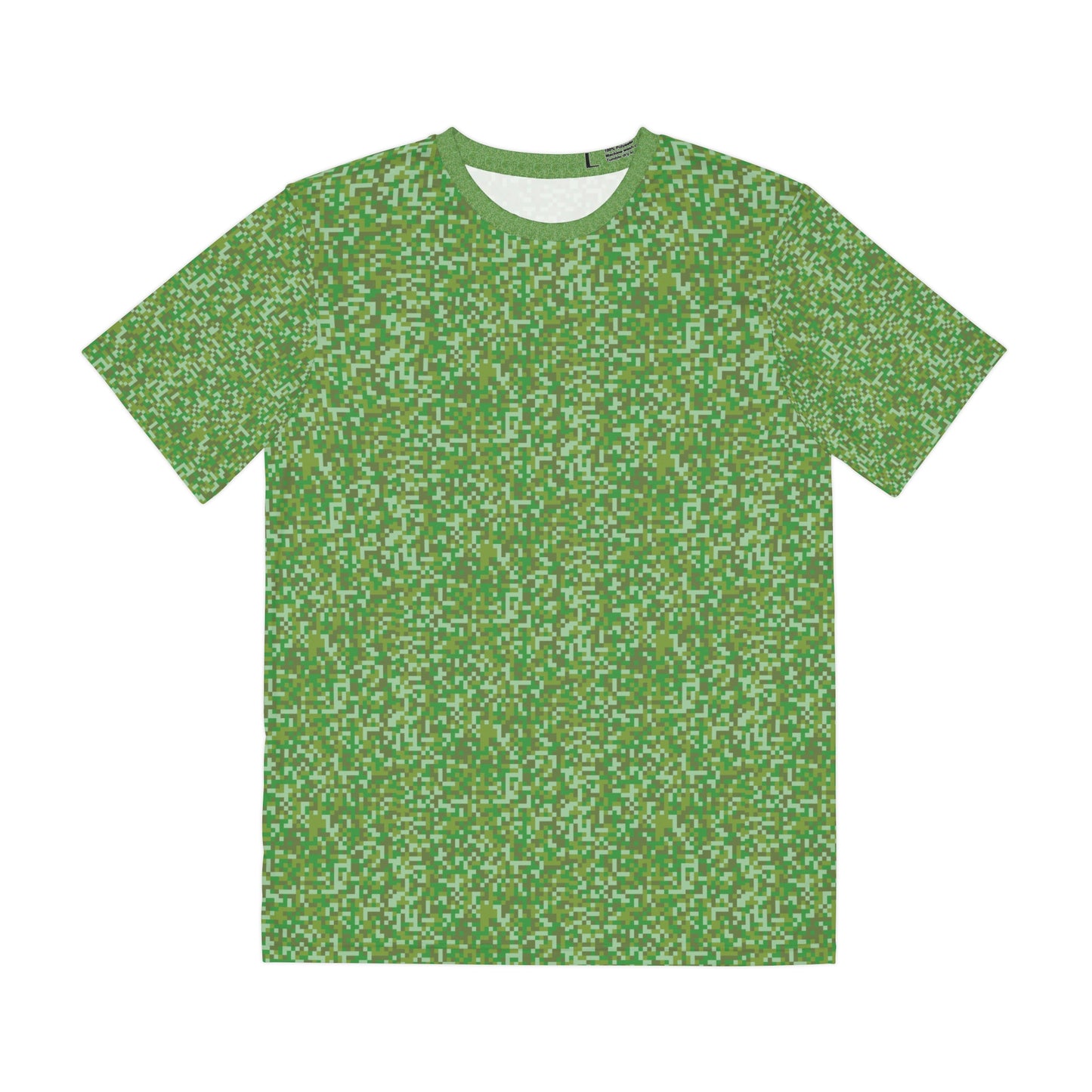 Anti-Facial Recognition Tee // Digital Camo Green