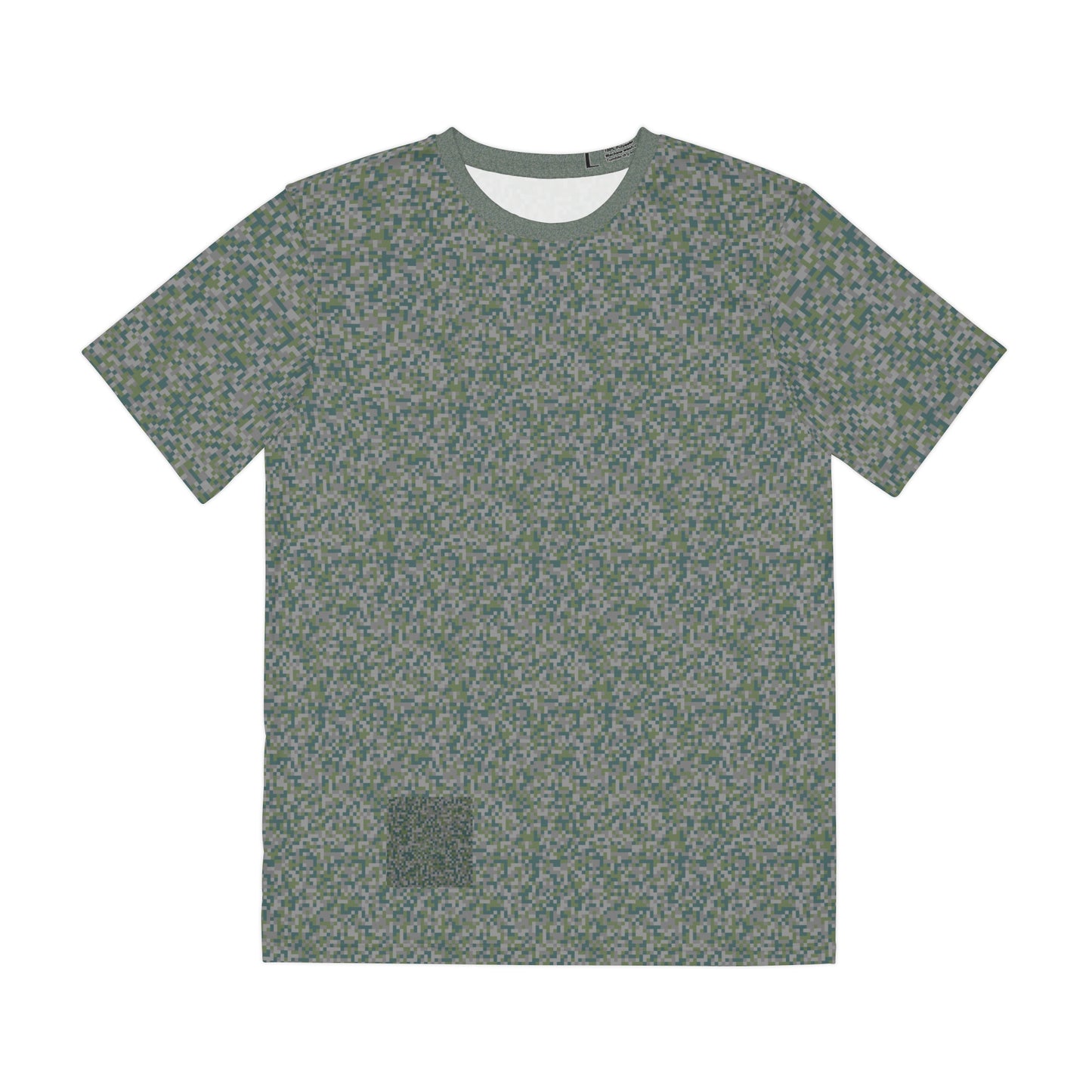 Anti-Facial Recognition Tee // Digital Camo Woods