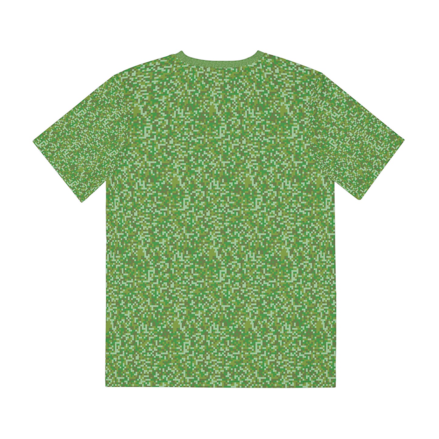 Anti-Facial Recognition Tee // Digital Camo Green