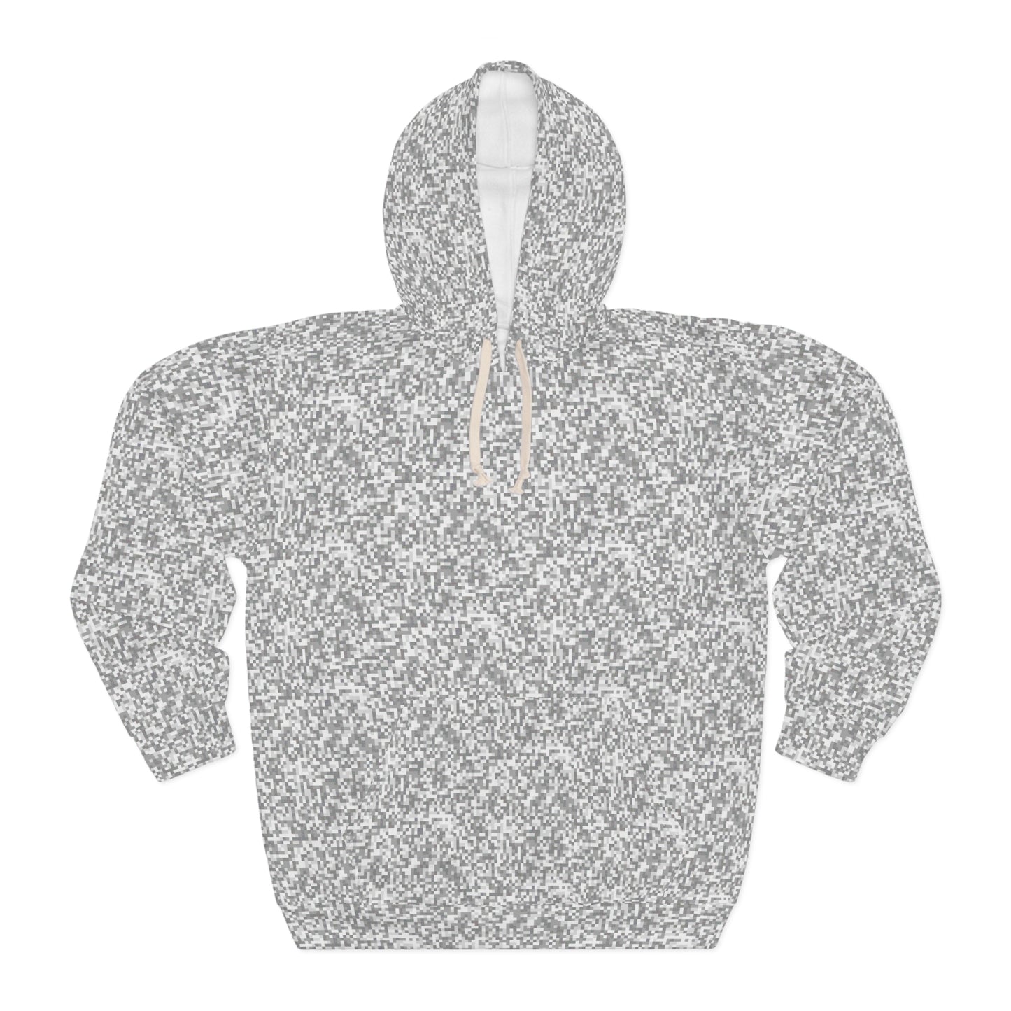 Anti-Facial Recognition Hoodie // Digital Camo Snow // Unisex